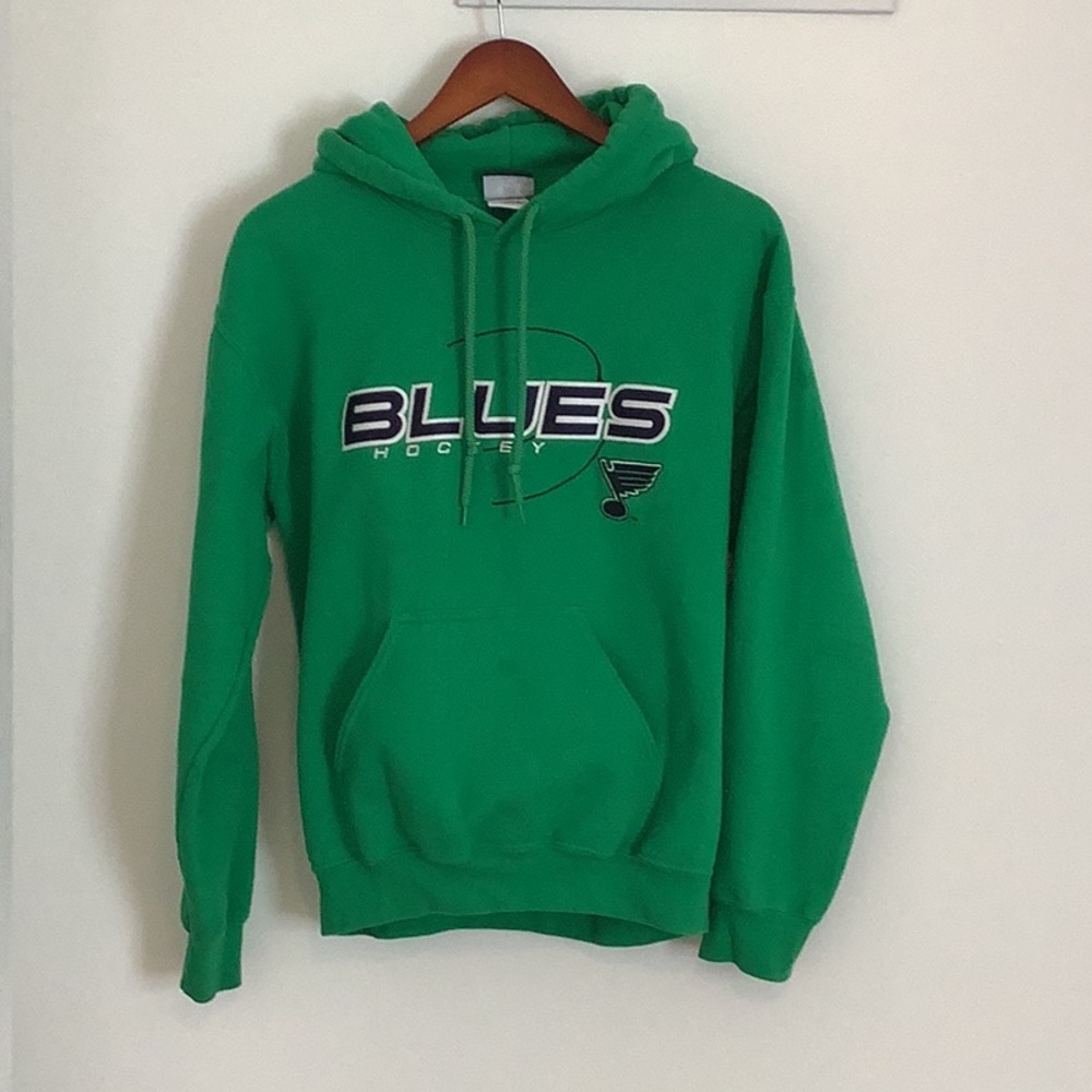 Blues hooded sweatshirt